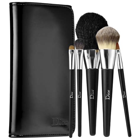 dior face brush 18|Dior make up brush set.